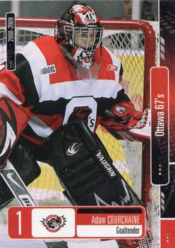 2008-09 Extreme Ottawa 67's (OHL) #10 Adam Courchaine Front
