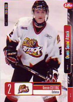 2008-09 Extreme Owen Sound Attack (OHL) #5 Keevin Cutting Front