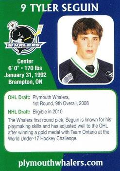 2008-09 Plymouth Whalers (OHL) #B-11 Tyler Seguin Back