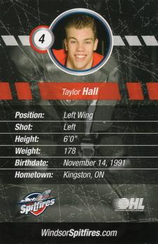 2008-09 Windsor Spitfires (OHL) #3 Taylor Hall Back