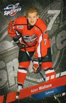 2008-09 Windsor Spitfires (OHL) #6 Adam Wallace Front