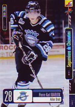 2008-09 Extreme Chicoutimi Sagueneens (QMJHL) #16 Pierre-Karl Marion Front