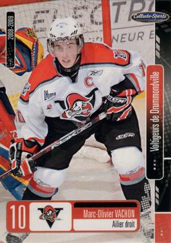 2008-09 Extreme Drummondville Voltigeurs (QMJHL) #5 Marc-Olivier Vachon Front