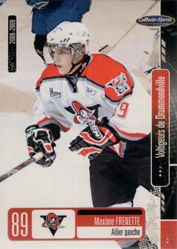 2008-09 Extreme Drummondville Voltigeurs (QMJHL) #22 Maxime Frenette Front
