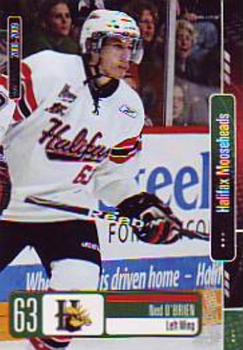 2008-09 Extreme Halifax Mooseheads (QMJHL) #18 Ned O'Brien Front
