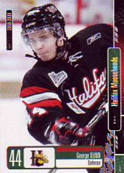 2008-09 Extreme Halifax Mooseheads (QMJHL) #27 George Dunn Front