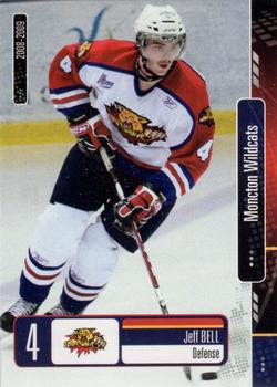 2008-09 Extreme Moncton Wildcats (QMJHL) #16 Jeff Bell Front