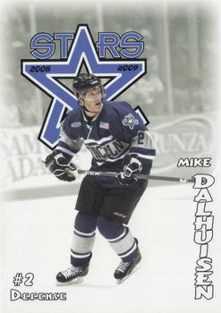2008-09 Blueline Booster Club Lincoln Stars (USHL) #3 Mike Dalhuisen Front