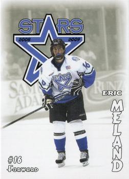 2008-09 Blueline Booster Club Lincoln Stars (USHL) #14 Eric Meland Front