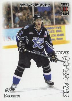 2008-09 Blueline Booster Club Lincoln Stars (USHL) #31 Mike Dalhuisen Front