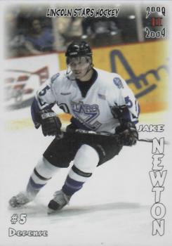 2008-09 Blueline Booster Club Lincoln Stars (USHL) #33 Jake Newton Front