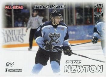 2008-09 Blueline Booster Club Lincoln Stars (USHL) #55 Jake Newton Front