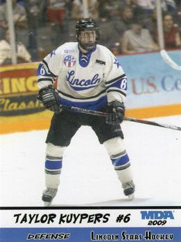 2008-09 MDA Lincoln Stars (USHL) #6 Taylor Kuypers Front