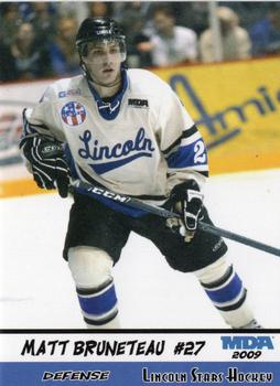 2008-09 MDA Lincoln Stars (USHL) #22 Matt Bruneteau Front