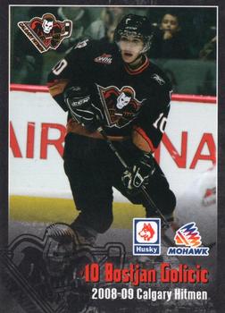 2008-09 Calgary Hitmen (WHL) #NNO Bostjan Golicic Front
