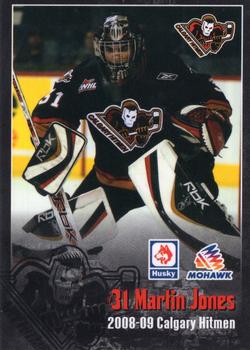 2008-09 Calgary Hitmen (WHL) #NNO Martin Jones Front