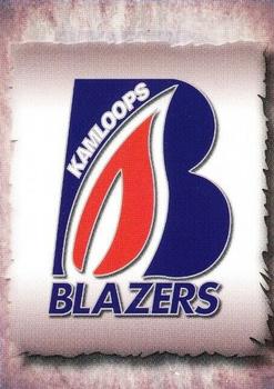 2008-09 Kamloops Blazers (WHL) #NNO Header Card Front