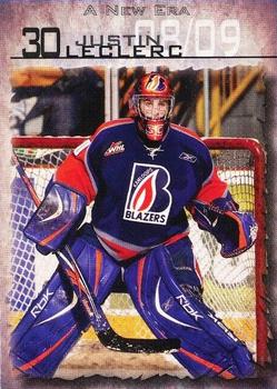 2008-09 Kamloops Blazers (WHL) #NNO Justin Leclerc Front