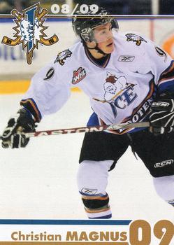 2008-09 Kootenay Ice (WHL) #NNO Christian Magnus Front
