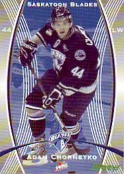 2008-09 Saskatoon Blades (WHL) #NNO Adam Chorneyko Front
