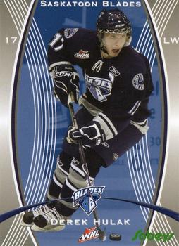 2008-09 Saskatoon Blades (WHL) #NNO Derek Hulak Front
