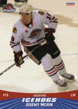 2010-11 Choice Rockford IceHogs (AHL) #13 Jeremy Morin Front
