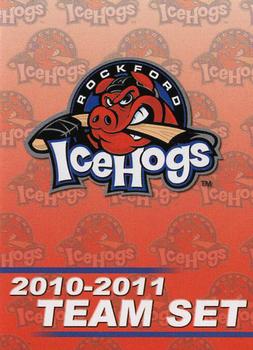 2010-11 Choice Rockford IceHogs (AHL) #NNO Title Card Front