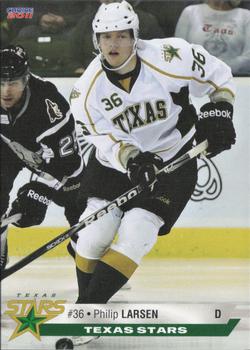 2010-11 Choice Texas Stars (AHL) #21 Philip Larsen Front