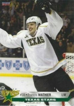 2010-11 Choice Texas Stars (AHL) #23 Francis Wathier Front