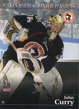 2010-11 Choice Wilkes-Barre/Scranton Penguins (AHL) #6 John Curry Front