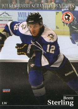 2010-11 Choice Wilkes-Barre/Scranton Penguins (AHL) #17 Brett Sterling Front