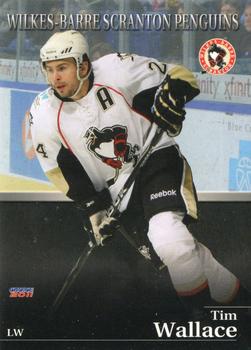2010-11 Choice Wilkes-Barre/Scranton Penguins (AHL) #26 Tim Wallace Front