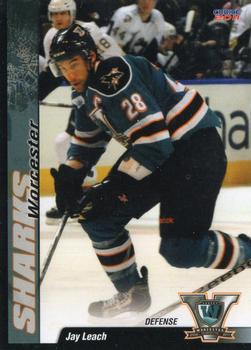 2010-11 Choice Worcester Sharks (AHL) #19 Jay Leach Front