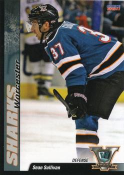 2010-11 Choice Worcester Sharks (AHL) #21 Sean Sullivan Front