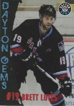 2010-11 Dayton Gems (CHL) #D-02 Brett Lutes Front