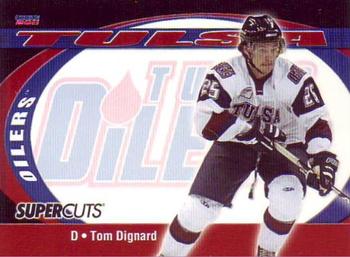 2010-11 Choice Tulsa Oilers (CHL) #6 Tom Dignard Front