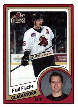 2010-11 Gwinnett Gladiators (ECHL) #NNO Paul Flache Front