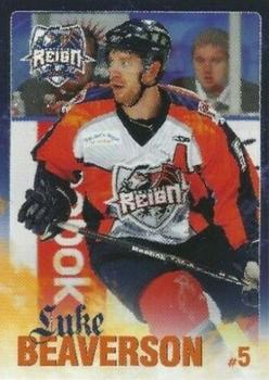 2010-11 Ontario Reign (ECHL) #NNO Luke Beaverson Front