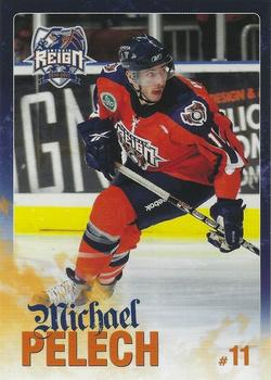2010-11 Ontario Reign (ECHL) #NNO Michael Pelech Front