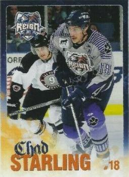 2010-11 Ontario Reign (ECHL) #NNO Chad Starling Front