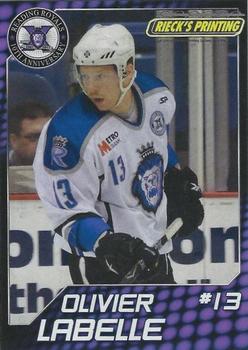 2010-11 Rieck's Printing Reading Royals (ECHL) #NNO Olivier Labelle Front