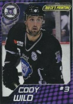 2010-11 Rieck's Printing Reading Royals (ECHL) #NNO Cody Wild Front