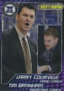 2010-11 Rieck's Printing Reading Royals (ECHL) #NNO Tim Branham / Larry Courville Front