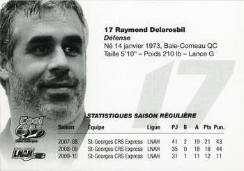 2010-11 Cool 103.5 FM St. Georges CRS Express (LNAH) #12 Raymond Delarosbil Back
