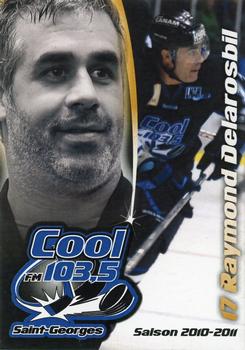 2010-11 Cool 103.5 FM St. Georges CRS Express (LNAH) #12 Raymond Delarosbil Front