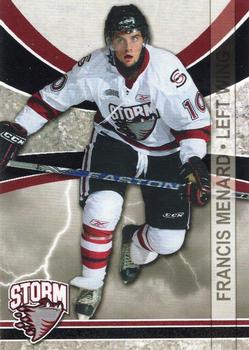 2010-11 M&T Printing Guelph Storm (OHL) #A-06 Francis Menard Front