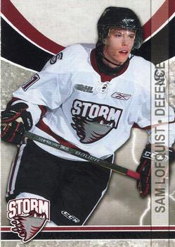 2010-11 M&T Printing Guelph Storm (OHL) #A-07 Sam Lofquist Front
