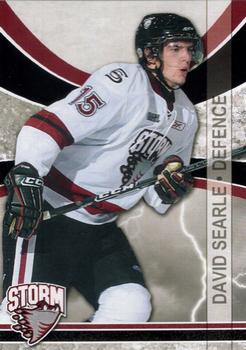 2010-11 M&T Printing Guelph Storm (OHL) #A-08 David Searle Front