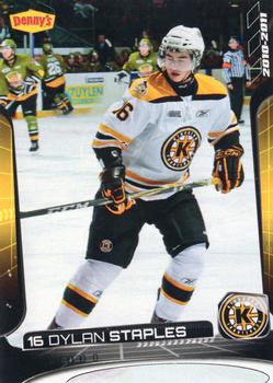 2010-11 Extreme Kingston Frontenacs (OHL) #12 Dylan Staples Front