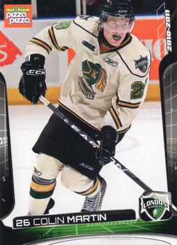 2010-11 Extreme London Knights OHL #14 Colin Martin Front